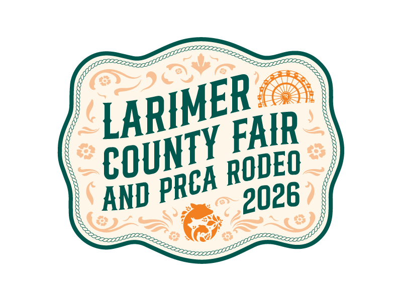 Logo for 2026 Larimer County Fair 4-H Competitions