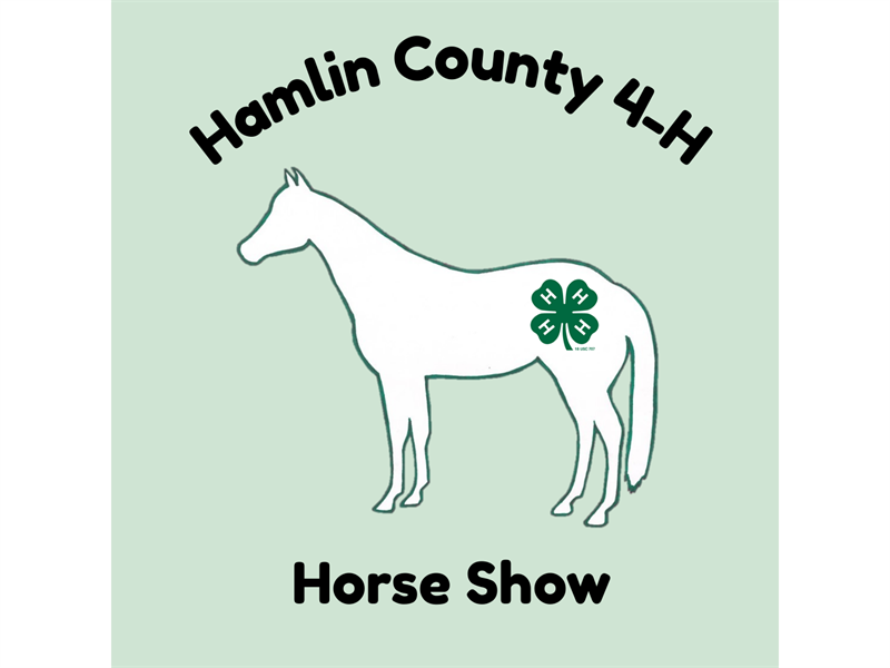 Logo for 2026 Hamlin County 4-H Horse Show